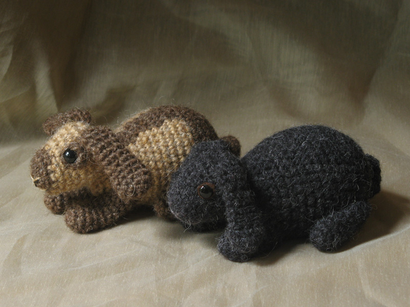 crochet lop rabbit gehaakte hangoor konijnen