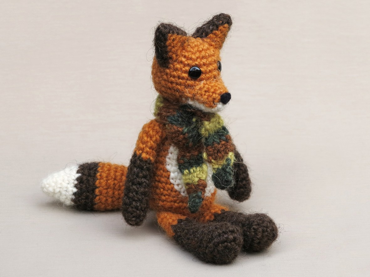 Flam, crochet fox