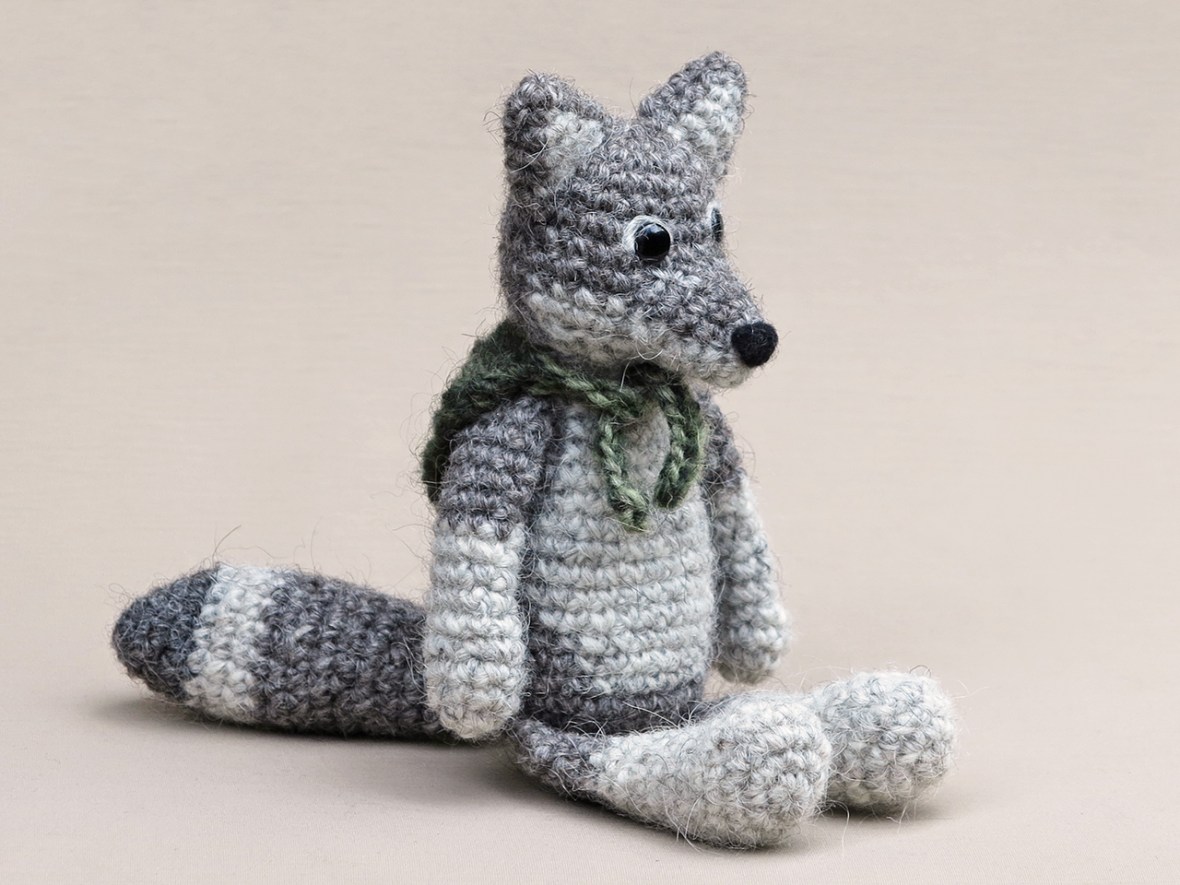 crochet wolf pattern, wolf amigurumi, haakpatroon wolf