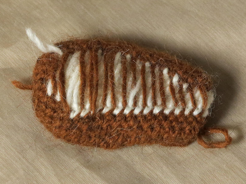 crochet color change