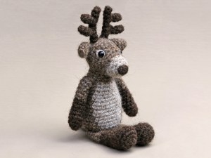 Reindeer amigurumi rudolph