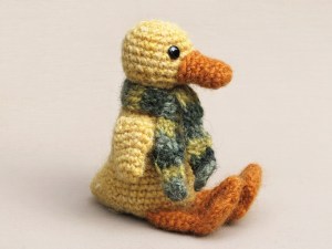 crochet pattern duckling, amigurumi duck