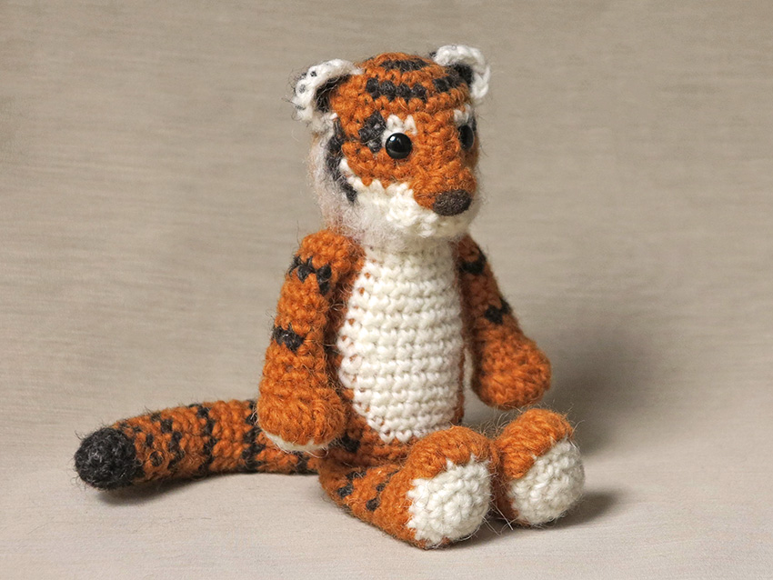 tiger amigurumi crochet pattern