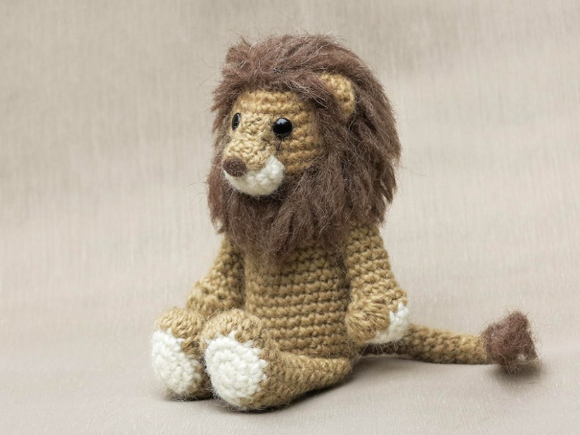 amigurumi lion