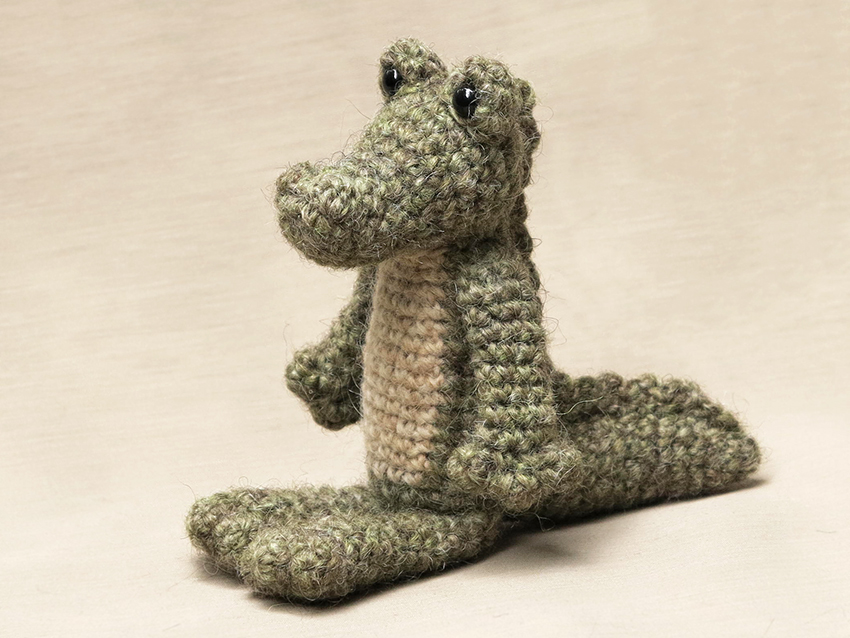 Amigurumi crocodile pattern