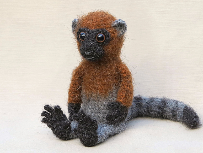 crochet monkey amigurumi