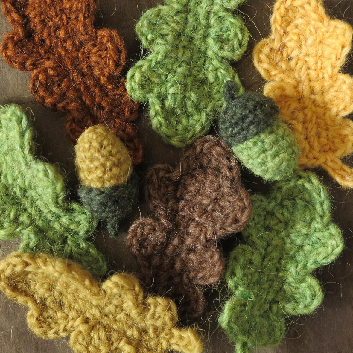 oak leaf crochet pattern