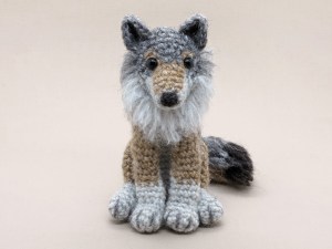husky, alaskan malamute amigurumi pattern