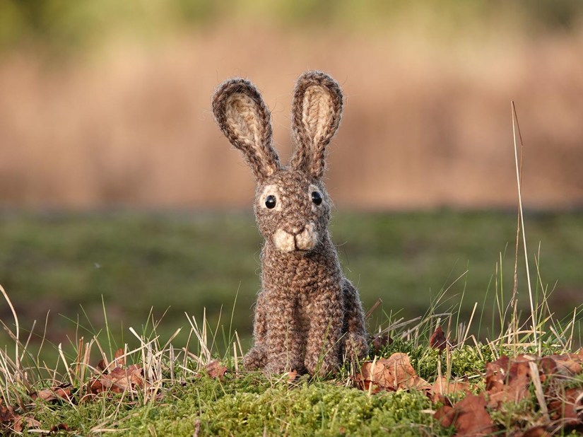 realistic amigurumi crochet hare pattern